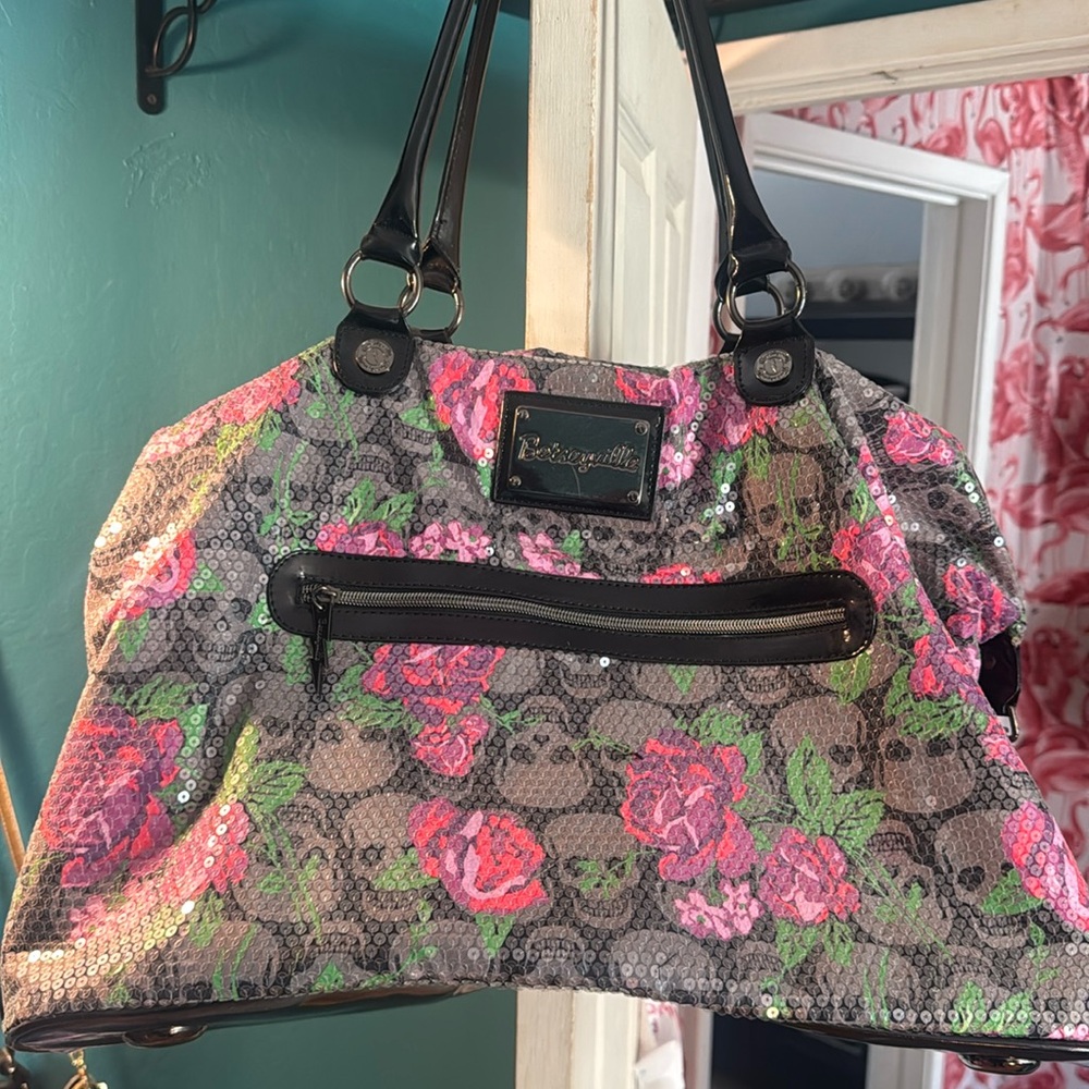Betsey Johnson overnight bag